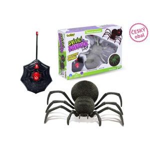 RC strălucește în întuneric păianjen 20 cm - ambalaj ceh, Wiky RC, W020996