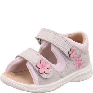 Dievčenské sandále POLLY Light Grey/Pink Superfit 1-600098-2500