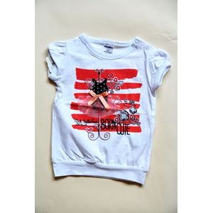 Tricou cu mânecă scurtă, Wendee, OZ1024100, alb