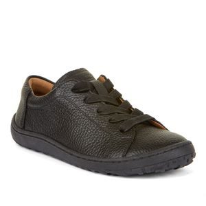 Gyermek egész szezonra szóló mezítlábas tornacipő LACES BLACK, Froddo, G3130257-2, fekete