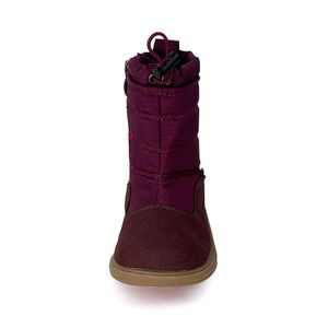 bocanci barefoot de iarnă cu membrană BUGGA DYLAN Brown B00196-18