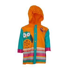 Pláštěnka PVC sova, Pidilidi, PL0048-01, holka