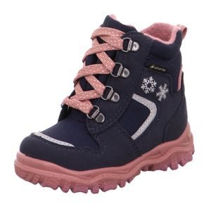 dívčí kozačky šněrovací HUSKY1 GTX, Superfit, 1-000046-8010, tmavě modrá