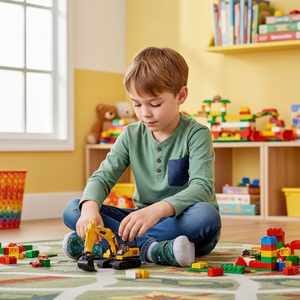 Fiú papucsok Superfit BILL Green/Multicolored 1-000279-7050