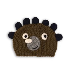 Șapcă de iarnă pentru băieți, Minoti, WHEELIE 13, kaki