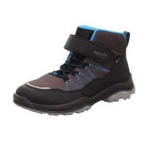 Chlapčenské zimné topánky JUPITER Black/Turquoise Gore-Tex, Superfit, 1-000055-0000