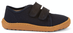 Dětské barefoot tenisky CANVAS Dark Blue Froddo G1700379-8 modrá