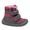 Băieți cizme de iarnă Barefoot TARIK NERO, Protetică, negru