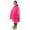 Poncho neon din PVC, Pidilidi, PL0066-03, roz