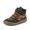 Chlapčenské celoročné členkové barefoot topánky TEX GO BROWN+ Froddo G3110265-17