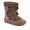 Ghete barefoot de iarnă pentru fete TEX TRACK WOOL Dark Pink Froddo G3160251-15