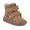 Ghete de iarnă barefoot pentru copii ZERU TEX FURRY Beige Froddo G2110151-8