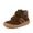 Gyerek egész éves bokaszárú barefoot cipő F-MOTION TEX DARK BROWN Froddo G3110285-3