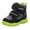 Chlapčenské zimné topánky HUSKY1 Black/Light Green Gore-Tex, Superfit,1-006045-0000