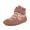 Dievčenské celoročné členkové barefoot topánky TEX GO PINK/GOLD Froddo G3110265-6