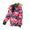 Jachetă de iarnă Puffa Neon pentru fete, Pidilidi, PD1110-03, roz