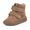 Detské zimné barefoot topánky ZERU TEX FURRY Beige Froddo G2110151-8