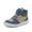 Detské celoročné členkové barefoot topánky TEX GO GREY/BLUE Froddo G3110265