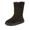 Dievčenské zimné barefoot topánky ZERU TEX BOOT Black, Froddo, G3160242-1, čierna