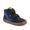 Chlapčenské celoročné členkové barefoot topánky UP HILL TEX DARK BLUE Froddo G3110281