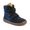 Bocanci barefoot de iarnă pentru băieți UP HILL WOOL Dark Blue Froddo G3160262