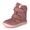Dievčenské zimné barefoot topánky PRO-tex LORA OLD PINK