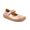 Balerini barefoot din piele pentru fete MARY J PINK/GOLD Froddo G3140195-1