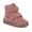 Cizme barefoot de iarnă pentru fete ZERU TEX FURRY Dark Pink Froddo G2110151-5