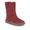 Dívčí zimní barefoot kozačky ZERU TEX BOOT Bordeaux, Froddo, G3160242-4, červená