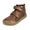 Pantofi all-season pentru fete Barefoot TIRA BROWN, Protetică, maro