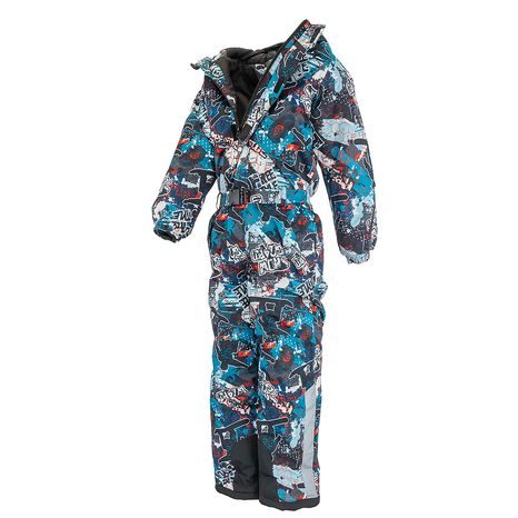 CHLAPČENSKÁ LYŽIARSKA KOMBINÉZA KAWE, PIDILIDI, PD1151-02, MODRÁ