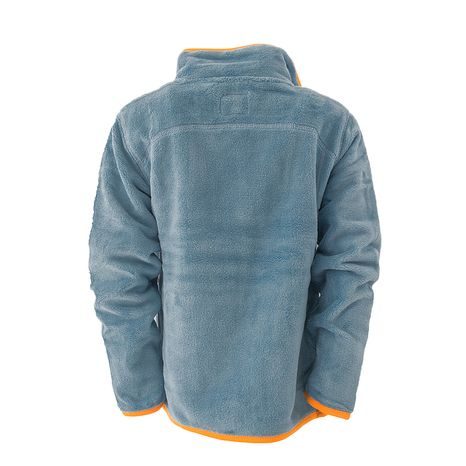 MIKINA CHLAPECKÁ CHLUPATÁ SE STOJÁČKEM, PIDILIDI, PD1114-04, MODRÁ