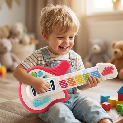 ELEKTRICKÁ KYTARA PRO DĚTI - LIFESTYLE