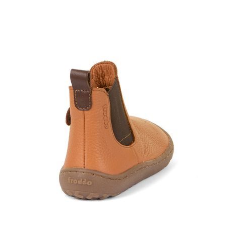 DĚTSKÉ BAREFOOT BOTY CHELYS COGNAC FRODDO G3160237-1 - HNĚDÁ