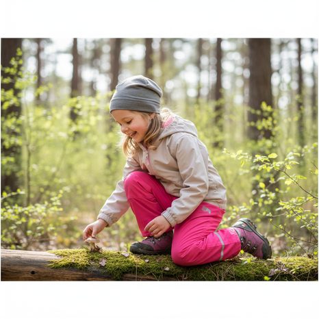 OUTDOOROVÉ ŠPORTOVÉ NOHAVICE S PODŠÍVKOU TC, PIDILIDI, PD1074-03, RUŽOVÁ