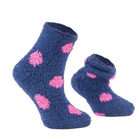 PONOŽKY DÍVČÍ FLUFFY - 2PACK, PIDILIDI, PD0144-01, HOLKA