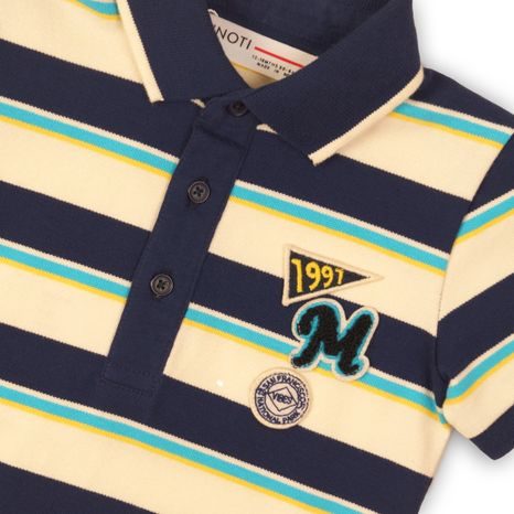 TRIČKO CHLAPECKÉ POLO S KRÁTKÝM RUKÁVEM, MINOTI, JEEP 3, KLUK