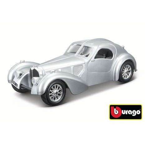 Bburago 1:24 Bugatti Atlantic Silver, Bburago, W007274