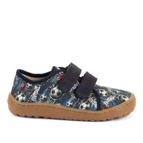 CHLAPČENSKÉ PLÁTENÉ BAREFOOT TENISKY CANVAS BLUE+ FRODDO G1700440-29