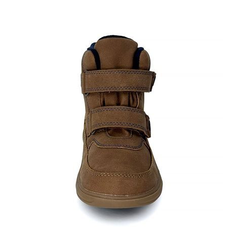 DĚTSKÉ CELOROČNÍ BAREFOOT BOTY BUGGA KIVO BROWN B00199-18