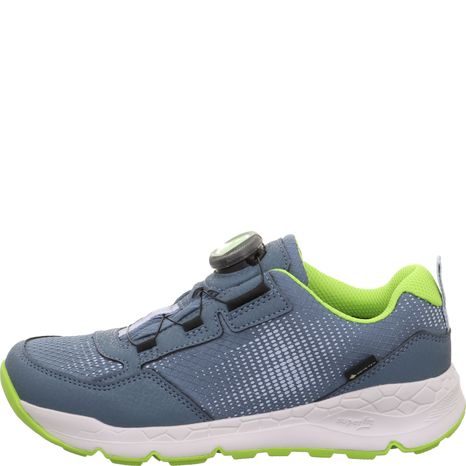 CHLAPECKÉ CELOROČNÍ BOTY FREE RIDE BLUE/LIGHT GREEN GTX BOA, SUPERFIT 1-000569-8000 MODRÁ