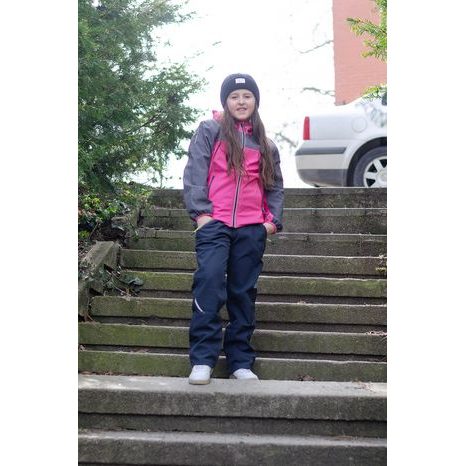 BUNDA SOFTSHELLOVÁ OUTDOOROVÁ, PIDILIDI, PD1113-03, RŮŽOVÁ