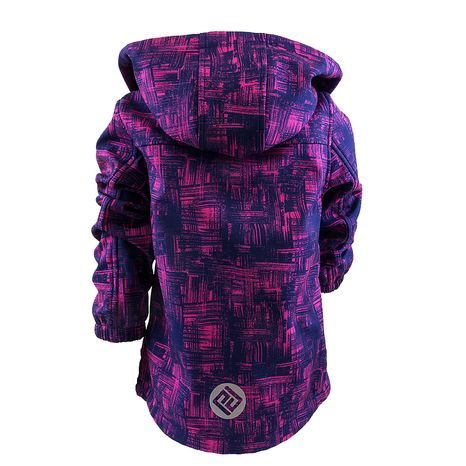 BUNDA SOFTSHELLOVÁ DÍVČÍ S KAPUCÍ, PIDILIDI, PD1089-03, HOLKA