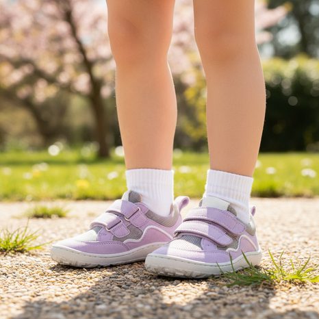 DIEVČENSKÉ BAREFOOT TENISKY BAZE LILAC FRODDO G3130271-23