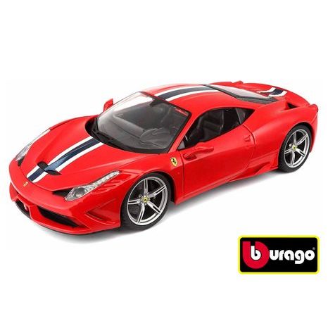 Bourugo 1:18 Ferrari 458 Speciális Ferrari Race-Play Red, Bburgo, W007241