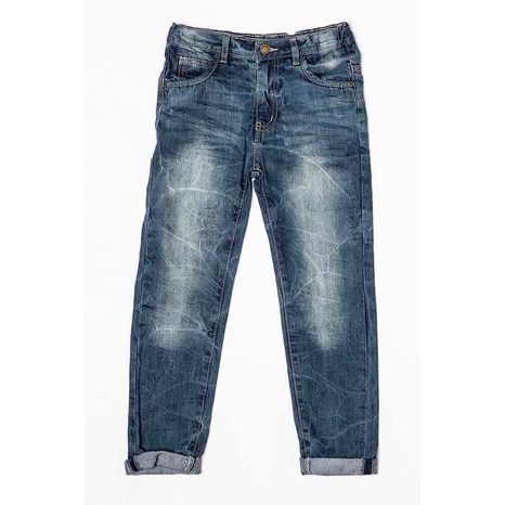 Nohavice džínsové chlapčenské, Minoti, URBAN 5, modrá