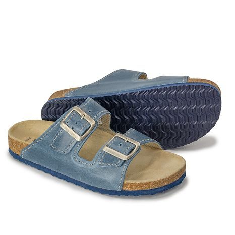 ORTOPEDICKÉ PANTOFLE WALKER ORS T18/95, PROTETIKA, TMAVĚ MODRÁ