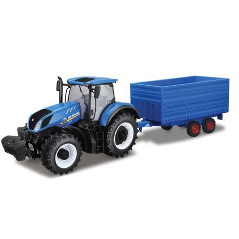 1/32 Tractor New Holland cu Siding, Bburago, W000764