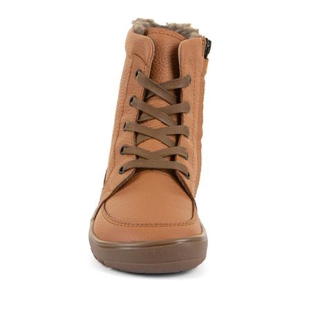 DETSKÉ ZIMNÉ BAREFOOT TOPÁNKY UP TEX CORE COGNAC FRODDO G3160260-2