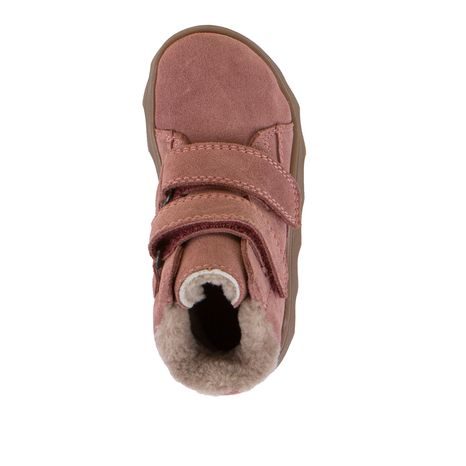 CIZME BAREFOOT DE IARNĂ PENTRU FETE ZERU TEX FURRY DARK PINK FRODDO G2110151-5